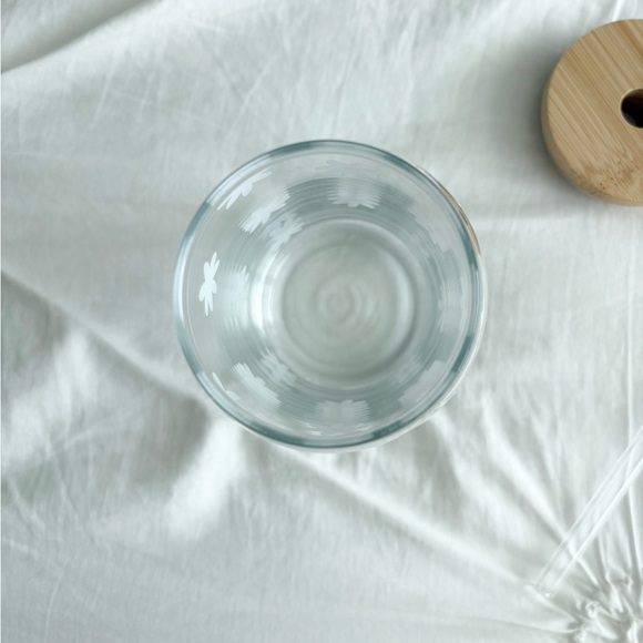 Floral Glass Tumbler - Picture 3 of 4